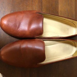 Nisolo Smoking Shoe Brandy Size 10